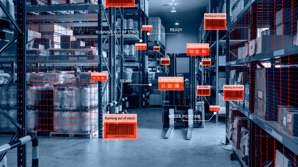 Exemplo de visão computacional em indústria